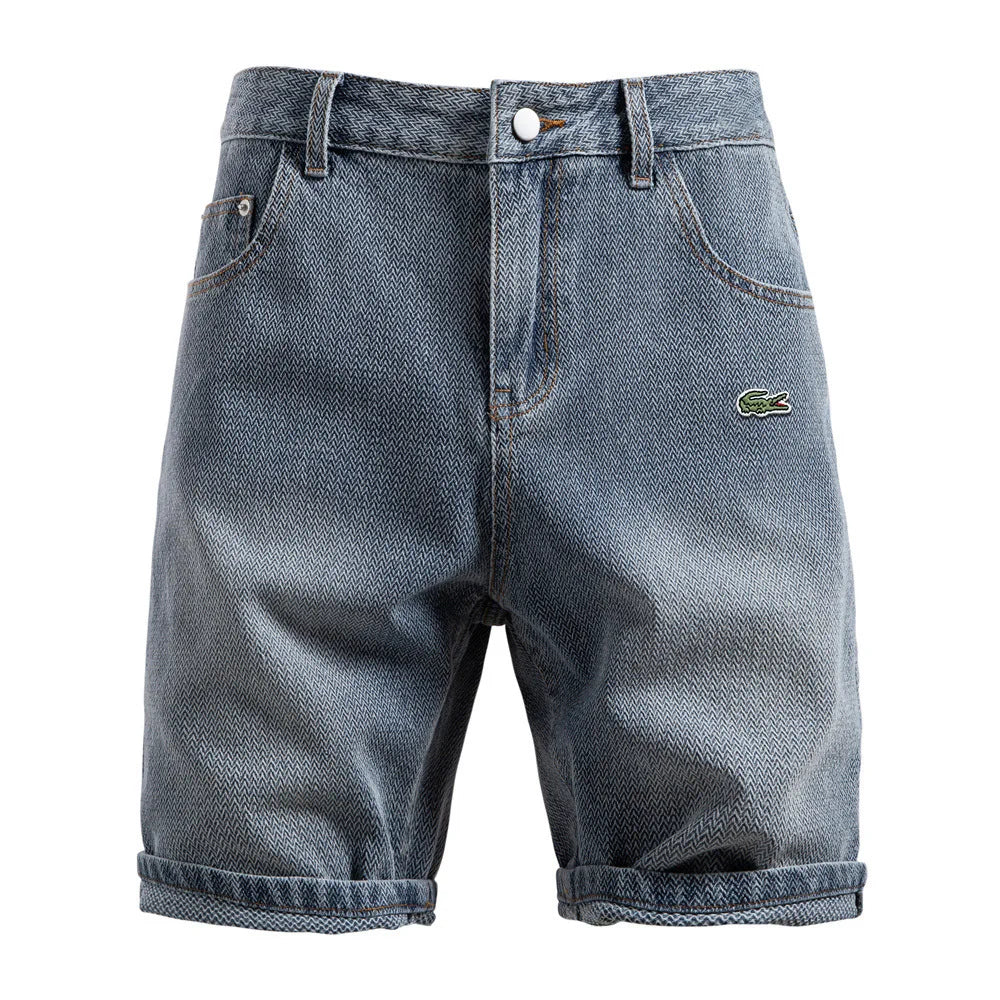 Pantaloncini di jeans casual da uomo