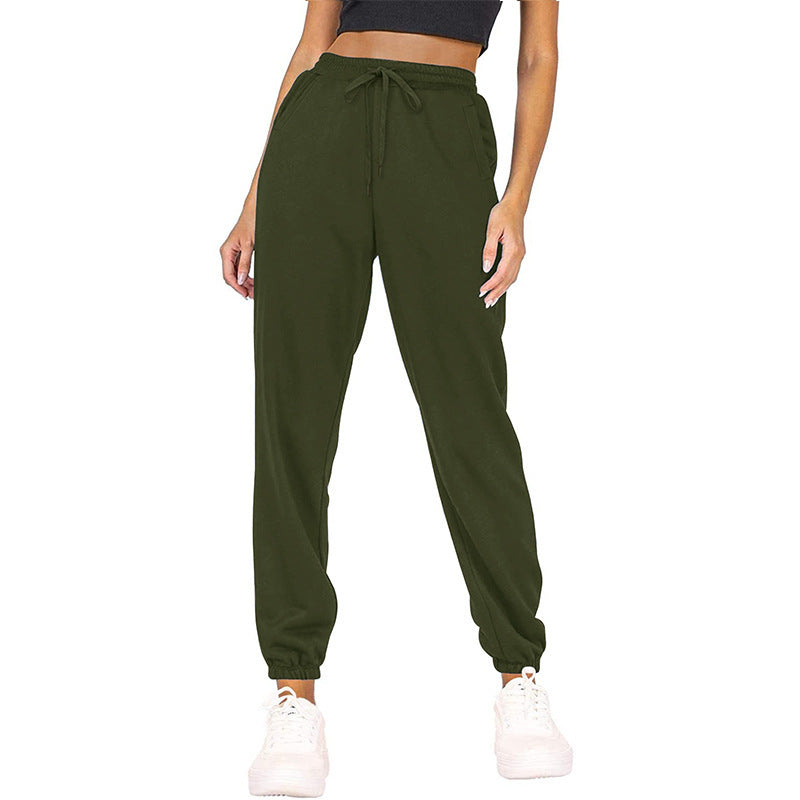 Pantaloni sportivi casual larghi da jogging