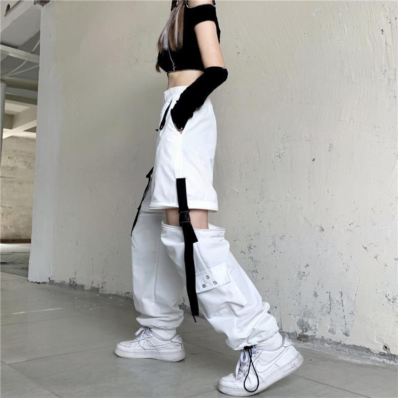 Pantaloni Cargo Staccabili da Donna
