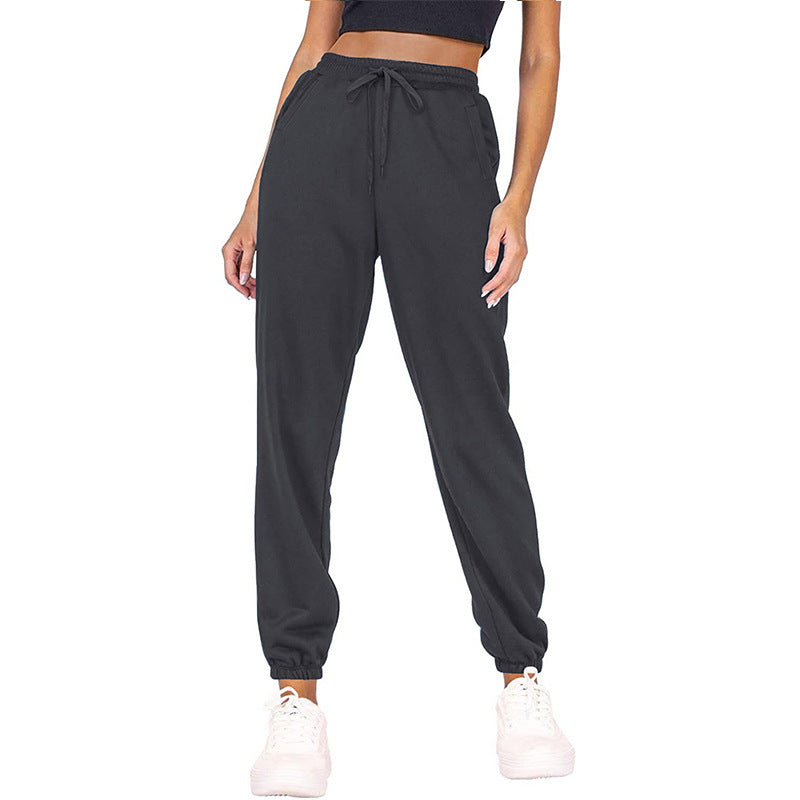 Pantaloni sportivi casual larghi da jogging