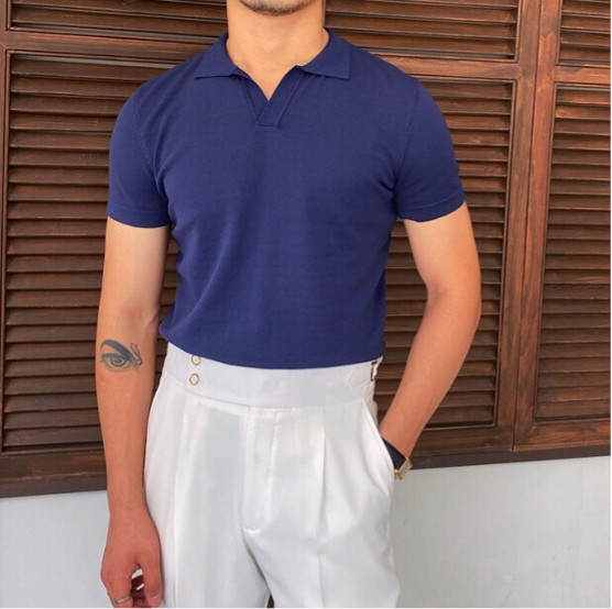 Polo con Scollo a V