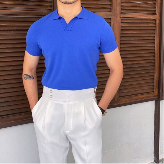 Polo con Scollo a V