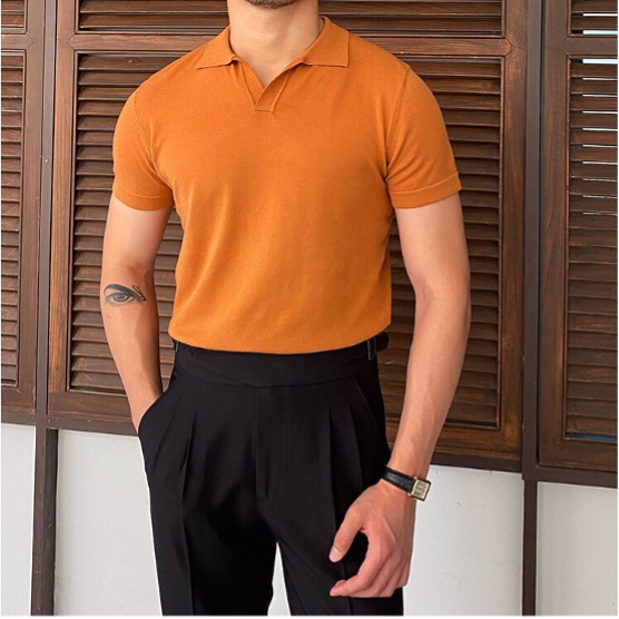 Polo con Scollo a V