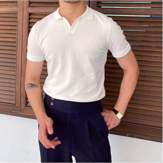 Polo con Scollo a V
